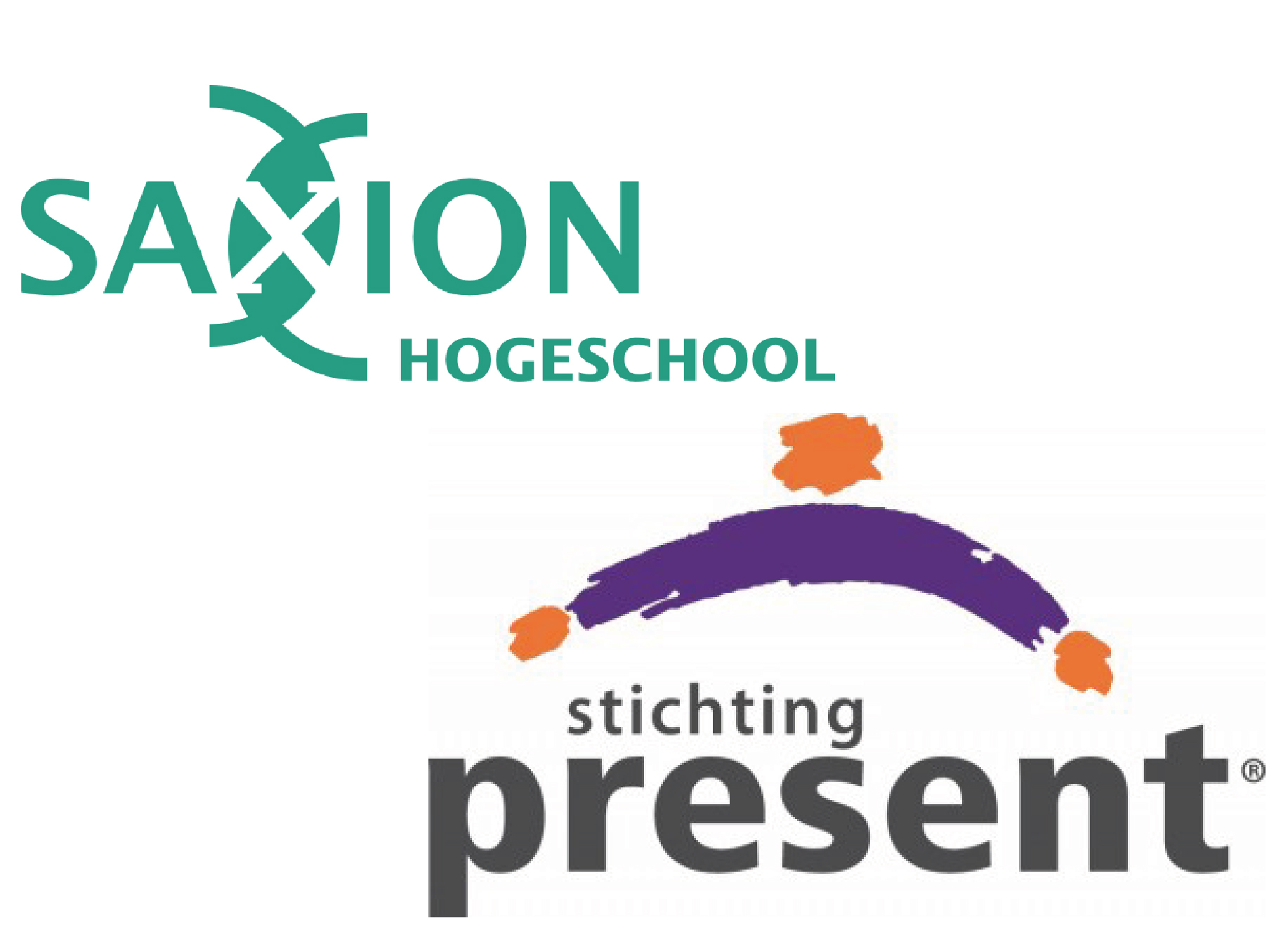 logo Saxion en Present